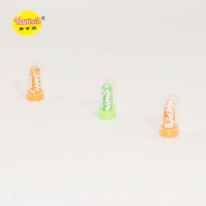 Faurecia kick ball whistle cartoon sticker toy fruit flavor lollipop