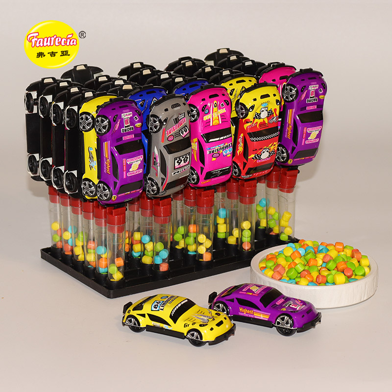 Faurecia racing car toy with colorful candy（box）