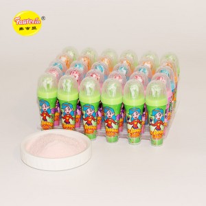 Faurecia cartoon microphone candy lollipop fruit flavour with powder