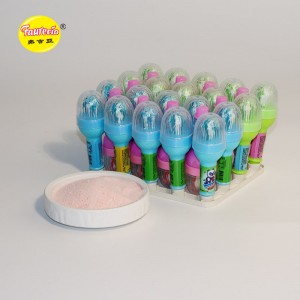 Faurecia permen keras microphone candy lollipop fruit flavour powder 45g
