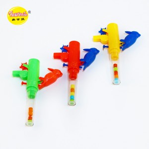 Faurecia woodpecker shape model toy with colorful candy