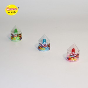 Faurecia dazzle gyro shape candy fruit flavor lollipop 5g