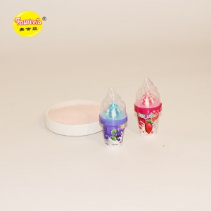 Faurecia ice cream cone shape candy fruit flavour powder