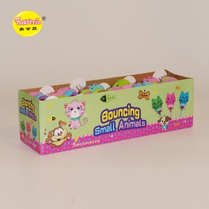 Faurecia Bouncing small animals with colorful candy