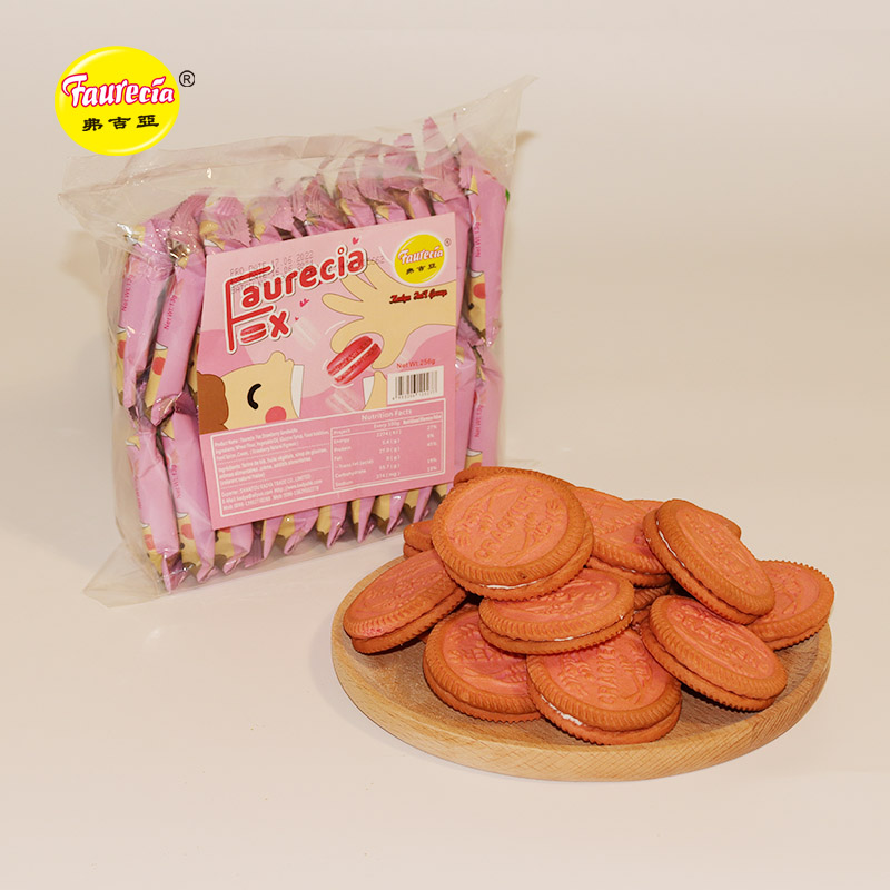 Faurecia Fox Cookies strawberry Supreme Quality Superior Biscuit 240g