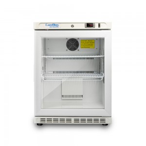 China Cheap price Pharmacy Refrigerator - +2~+8℃ Pharmacy Refrigerator – 140L – Glass Door – Carebios