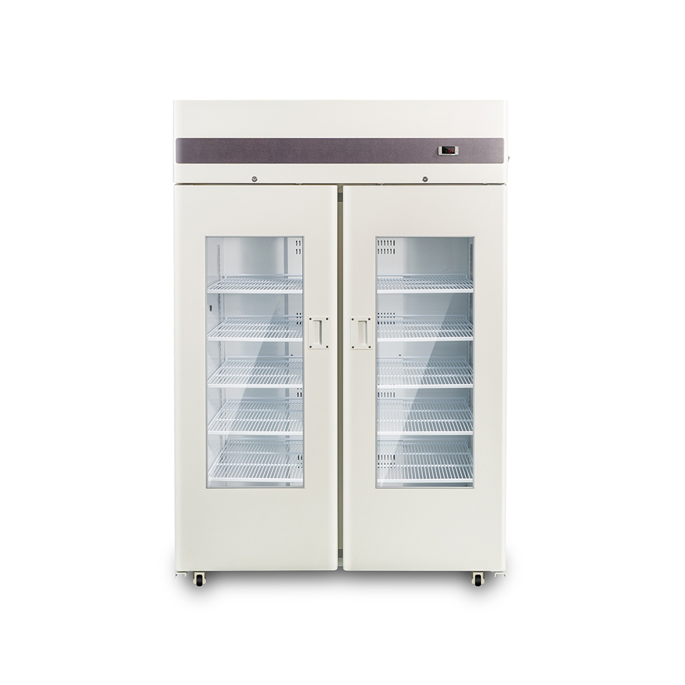 +2~+15℃ Lab Refrigerator – 1100L – Tempered glass Door Featured Image