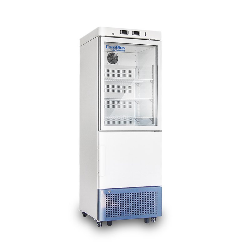 Combined Refrigerator and Freezer
