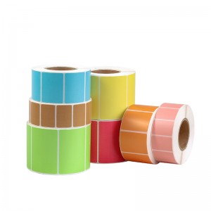 Colores 2,25 × 1,25 Etiquetas de envío compatibles con Zebra térmica directa