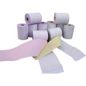 กระดาษแคชเชียร์ทำจากกระดาษไร้คาร์บอน 2 ชั้น