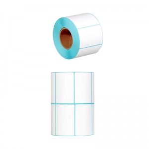 Direct thermal label rolls