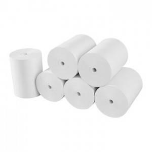Water- and oil-resistant thermal synthetic paper