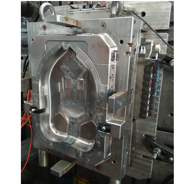 Car Door Panel Injection Mould with Gas Assistance Technology