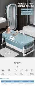 OEM manufacturer Dr Injection Mold - Portable Plastic Bathtub – KAIHUA