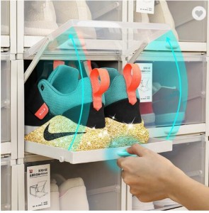 Reasonable price Two Cavity Bumper Mold - Household transparent shoe box plastic drawer storage box – KAIHUA