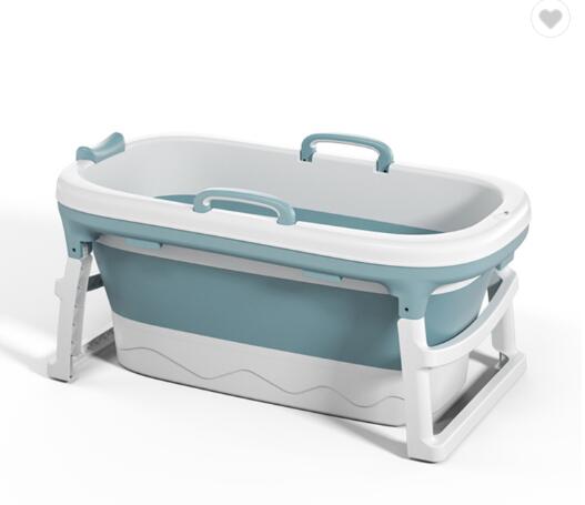 Hot sale customizable color pattern 1.36M household freestanding portable plastic bathtub for adult