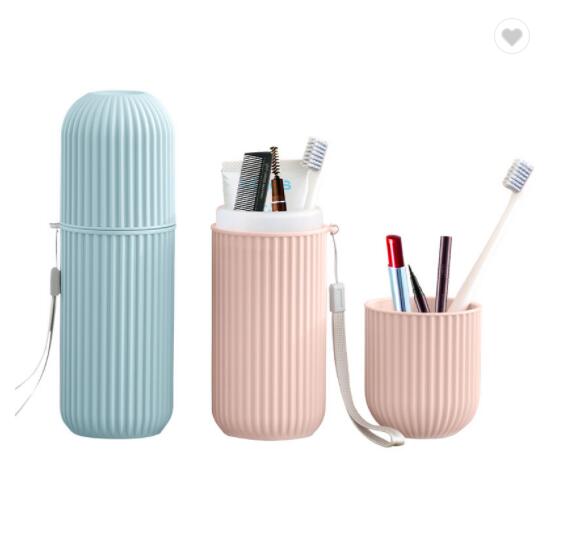 Portable Nordic Simple Travel Toothbrush Box Mouthwash Cup Brushing Cup Set Storage Holders Travel Wash Cup