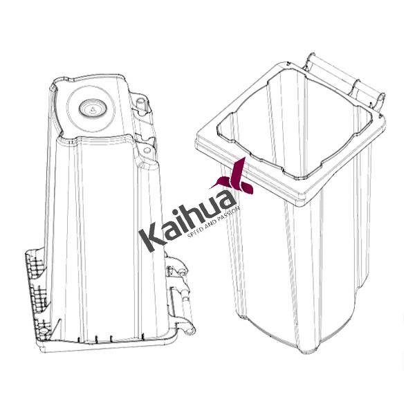 Factory directly supply Step Open Trash Can - 120L Dustbin – KAIHUA