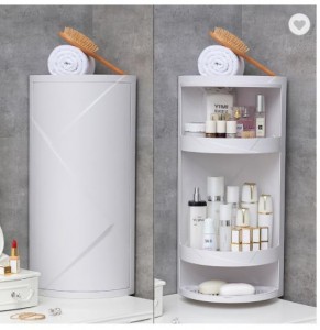 OEM Manufacturer Lockable Storage Cabinet - Waterproof Collection Box Bathroom Corner Storage Shelf – KAIHUA