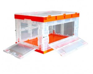 OEM Customized Medical Bed Injection Mold - plastic storage foldable box – KAIHUA