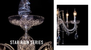 Czech chandelier, Gold crystal chandelier, Villa crystal chandelier