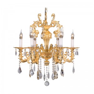 Ang serye ng Catania para sa brass chandelier, crystal chandelier, French brass chandelier, brass chandelier, Brass lighting, Villa chandelier