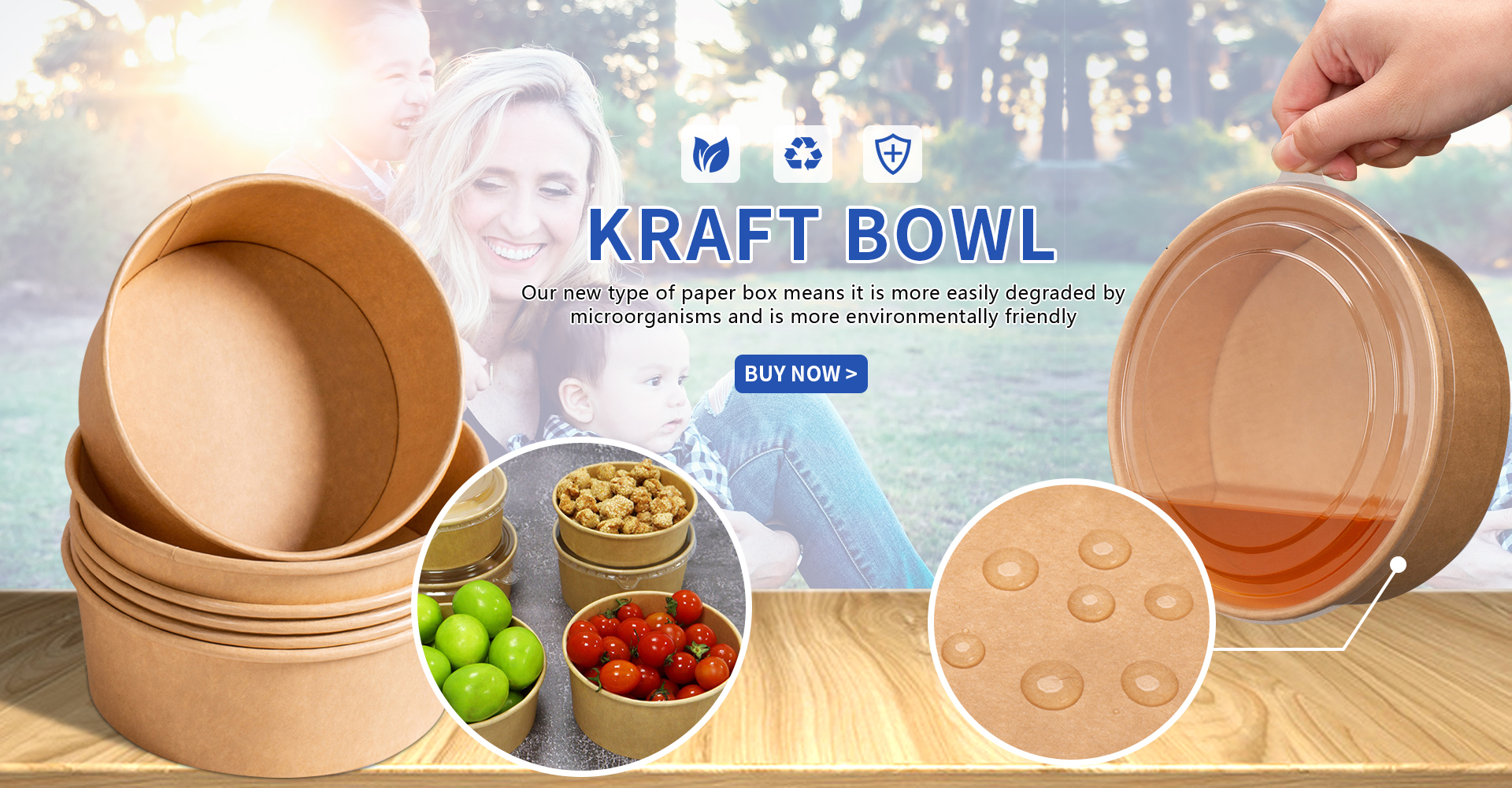Kraft Paper Bowl