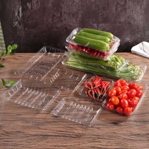 Packaging tray Transparent blister PET plastic tray