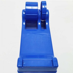 Supermarket Vegetable Packing Machine Blue Hull Form Two Sizes High Quality ABS Material Strapping Fruit Food Wrap
