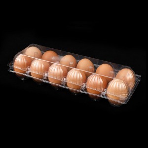 Wholesale Disposable Plastic Duck Chicken Geese Egg Packaging Tray