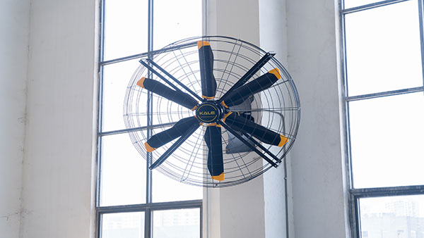 HVLS Wall Mounted Fans Have Good Ventilation