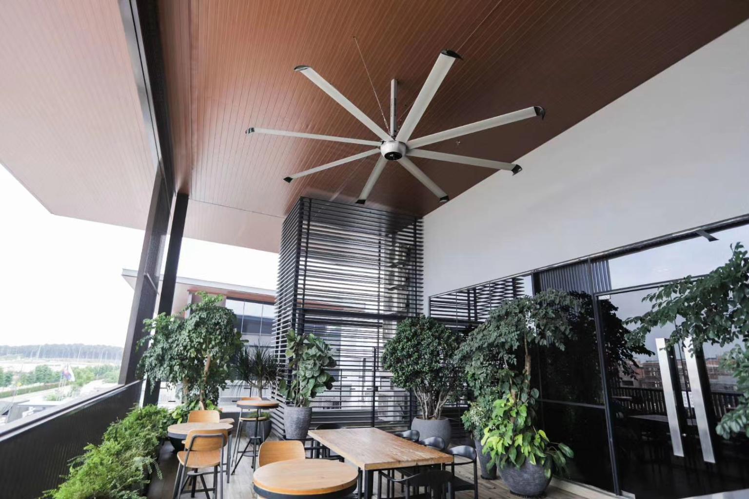 the Function of HVLS Ceiling Fans