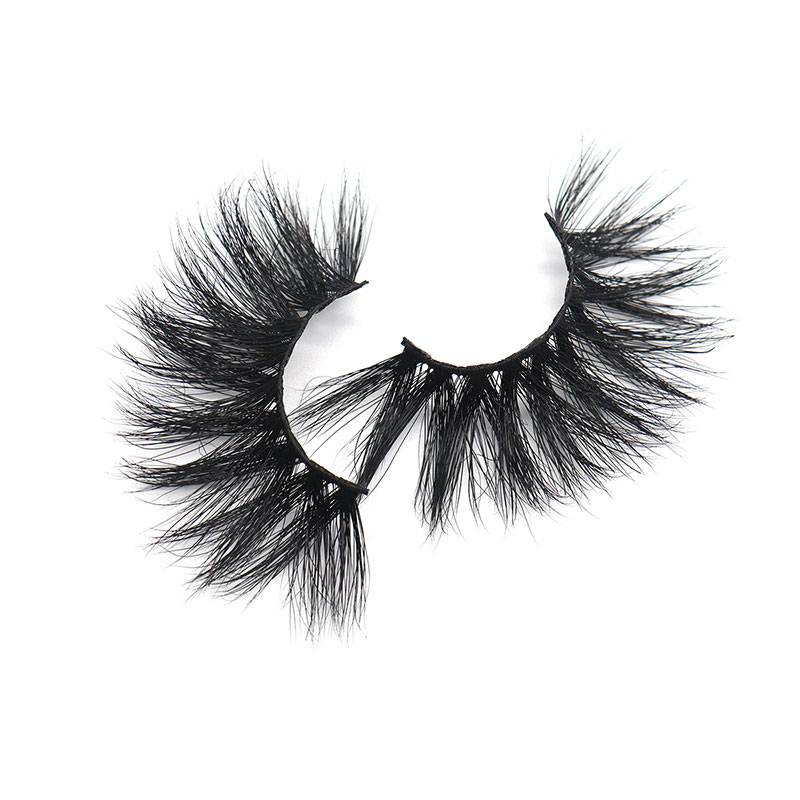 BARBARA style handmade 25mm wispy mink eyelashes