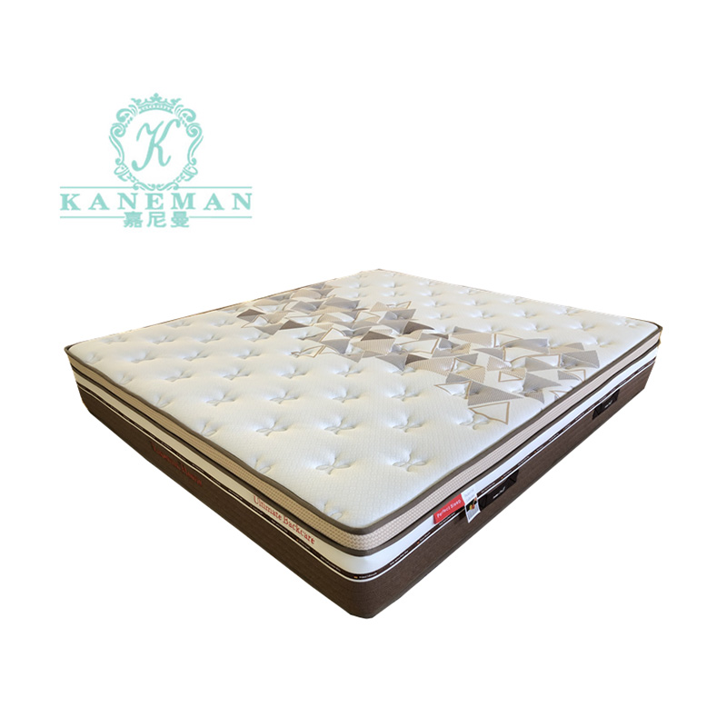 Cheapest Factory Pocket Spring Mattress Double - Plush memory foam mattress hybrid pocket spring mattress bed mattress wholesale – Kaneman