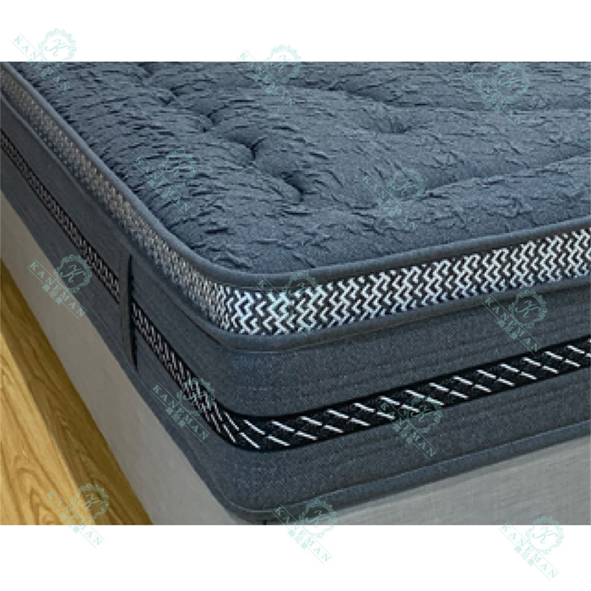 Hotel bedroom furniture queen size vacuum compress pack 28cm memory foam pocket spring mattress