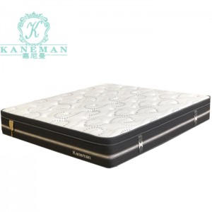 High Quality for Plush Memory Foam Mattress - Best pocket spring hybrid mattress rolled OEM memory foam mattress factory mattress maker – Kaneman