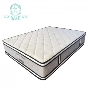 Factory For Pu Foam Mattress - 13 inch best luxury hotel mattress custom made king size beds – Kaneman