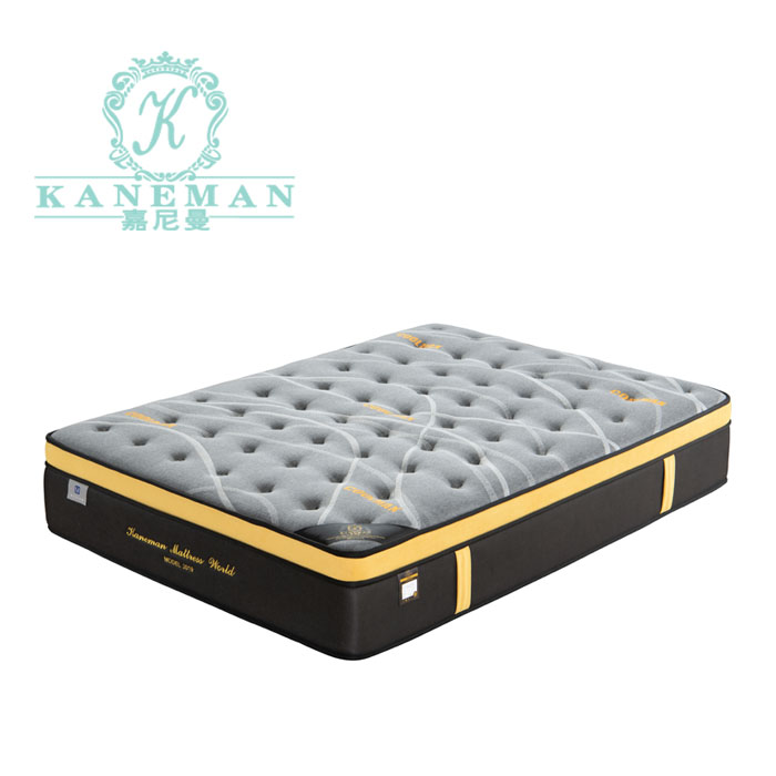 Factory made hot-sale Memory Foam Mattress In Store - Vacumm Compress Cheap Euro Top 32cm Queen Size Best Budget Spring Mattress – Kaneman