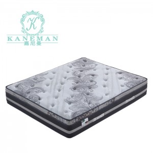 Best-Selling Continuous Spring Mattress - Queen Size 7 Zone gel memory mattress Pocket Spring 30cm cheap bed Bed Mattress – Kaneman