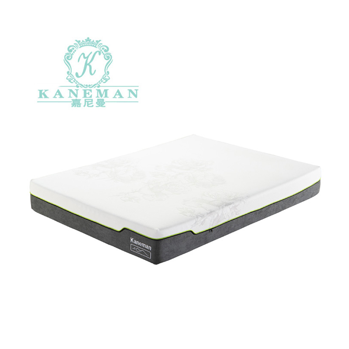 Good quality Army Mattress - 10 inch luxury full queen king size cooling gel memory foam mattress latex foam mattress rolled in a box – Kaneman