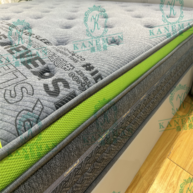 Bamboo charcoal fabric natural latex & memory foam Image style mattress