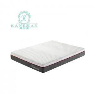 Fixed Competitive Price Best Spring Mattresses - Factory Roll compressed bed colchones inflables matelas comfortable 10inch memory foam high density box mattress – Kaneman