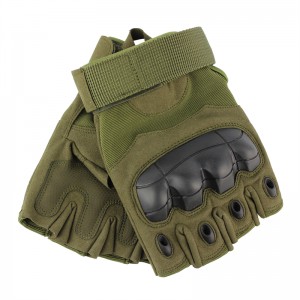 Multifunctional army combat gloves half finger airsoft hunting military tactical gloves anti-cut tactical fingerless gloves