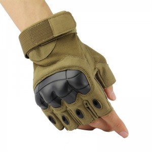 Multifunctional army combat gloves half finger airsoft hunting military tactical gloves anti-cut tactical fingerless gloves