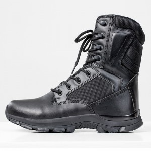 Leather Combat Lightweight Army Hiking Military Tactical Boots