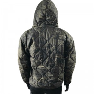 Top Quality Poncho Hoodie Black cp camo zip-up waterproof for outdoor military