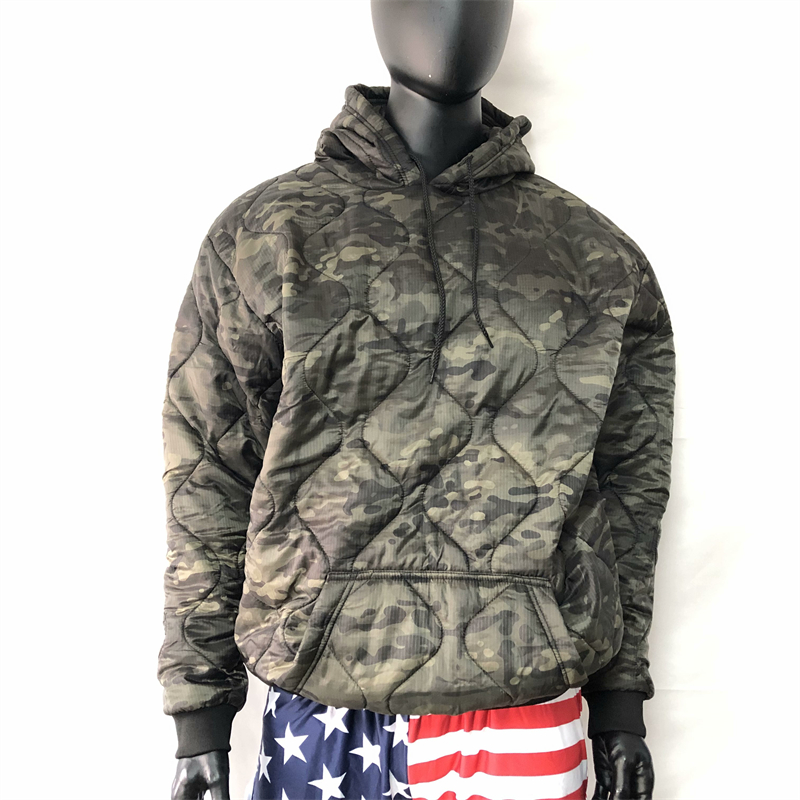 Top Quality Poncho Hoodie Black cp camo waterproof for outdoor military Featured Image