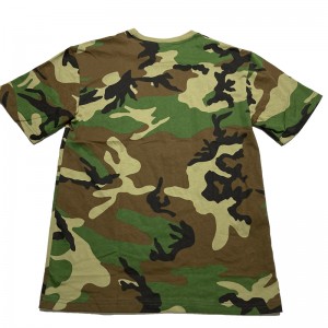 Military uniform pullover short sleeves O-neck camouflage combat tactical T-shirts