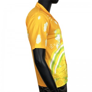 Men Designer Button Up Fashion Plus Size Sublimation Printed Shirts