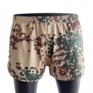 High quality elastic pants camo tactical gym swimming shorts mens running silkies shorts